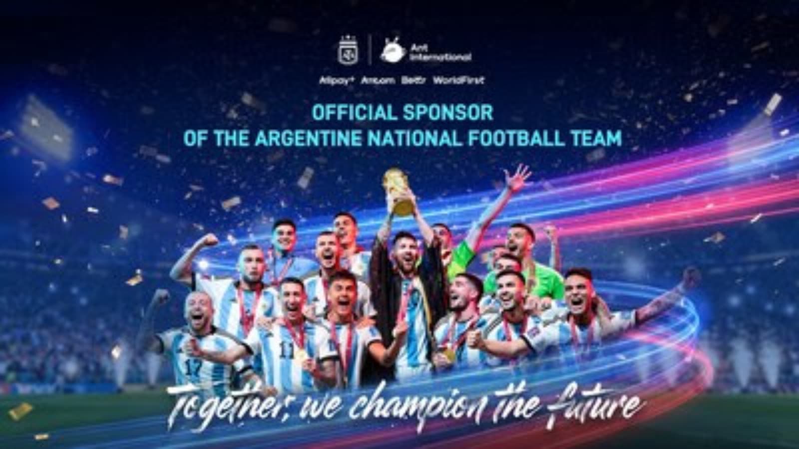 Ant International será patrocinador oficial de la Selección Argentina de fútbol en Asia