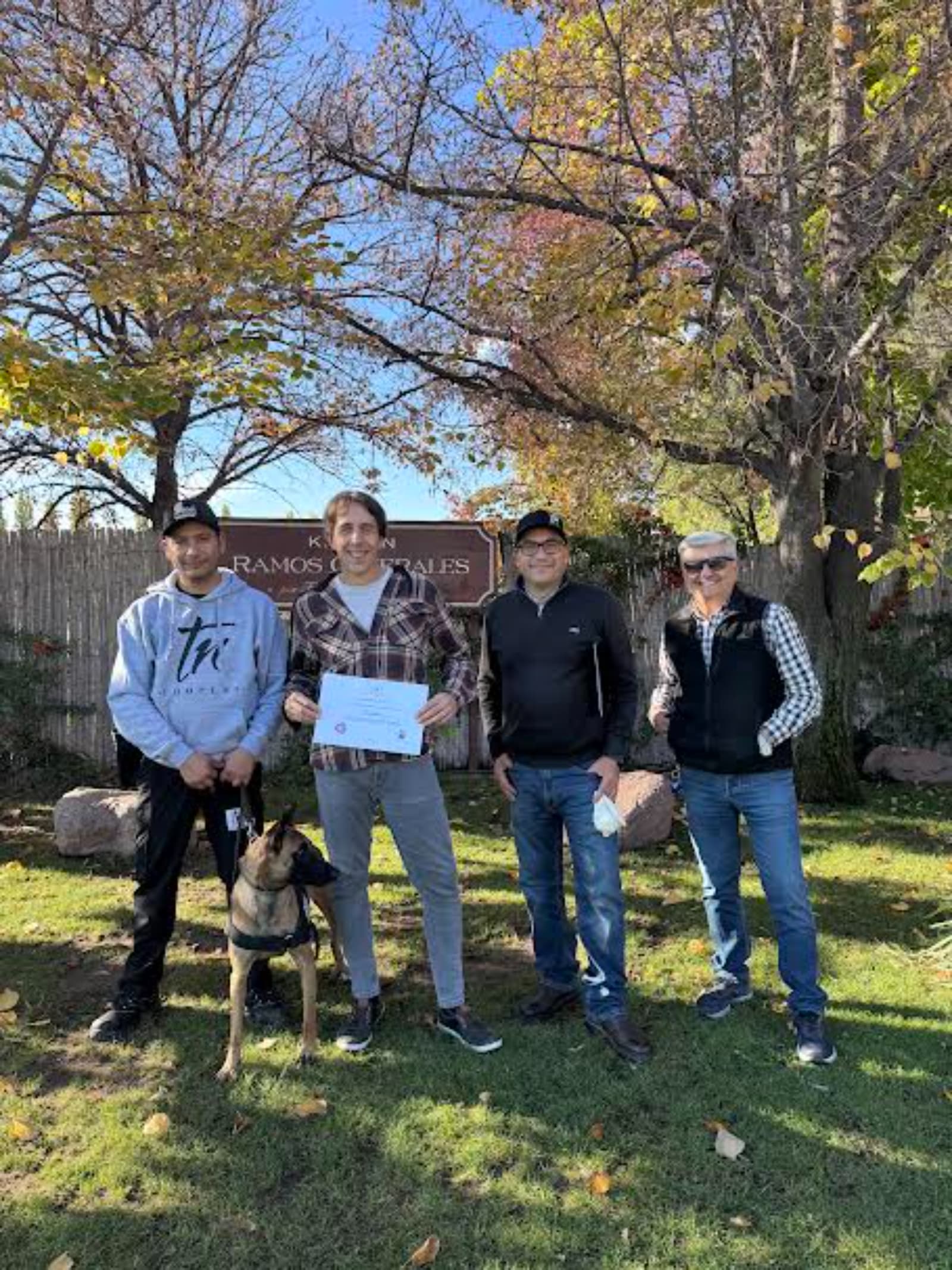 TN Coopers lleva a Mendoza Natinga, una unidad canina para control del vino