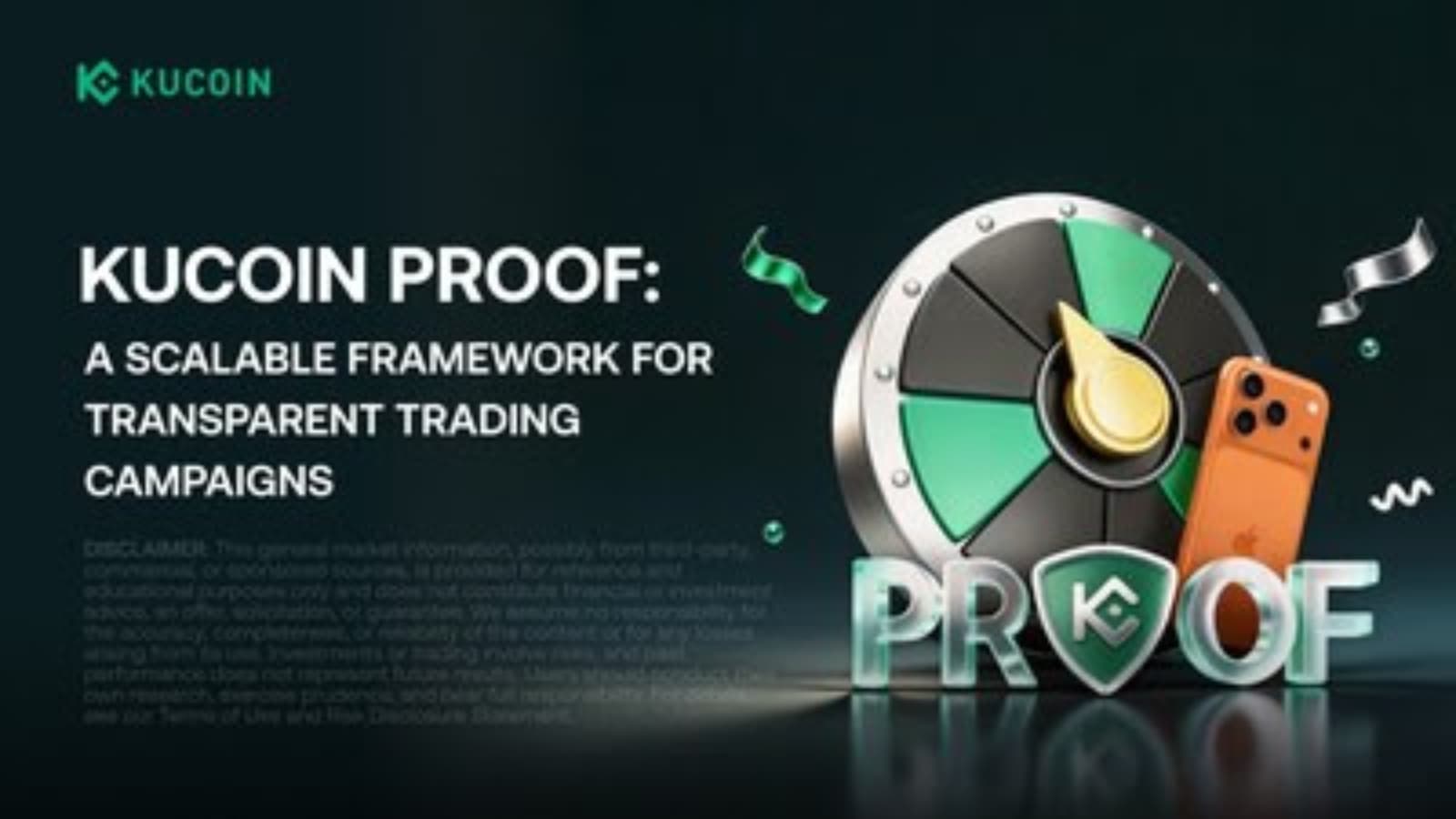KuCoin presenta PROOF, una competencia de trading con reglas verificables y apelación