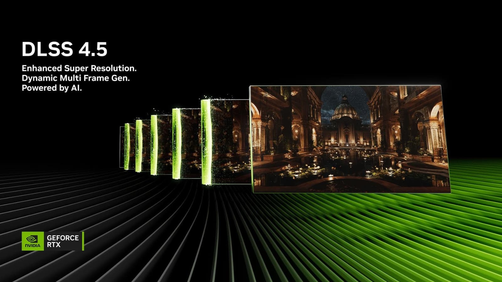 Nvidia habilitó DLSS 4.5 en beta con Dynamic Multi Frame Generation y modo 6X