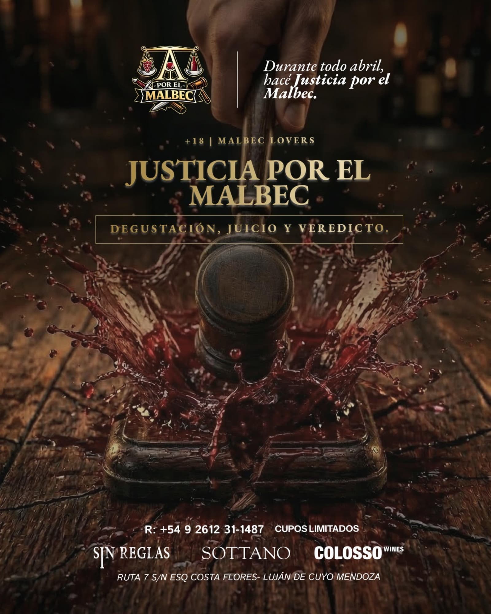 Día Internacional del Malbec: nueve etiquetas y una cata a ciegas en Mendoza