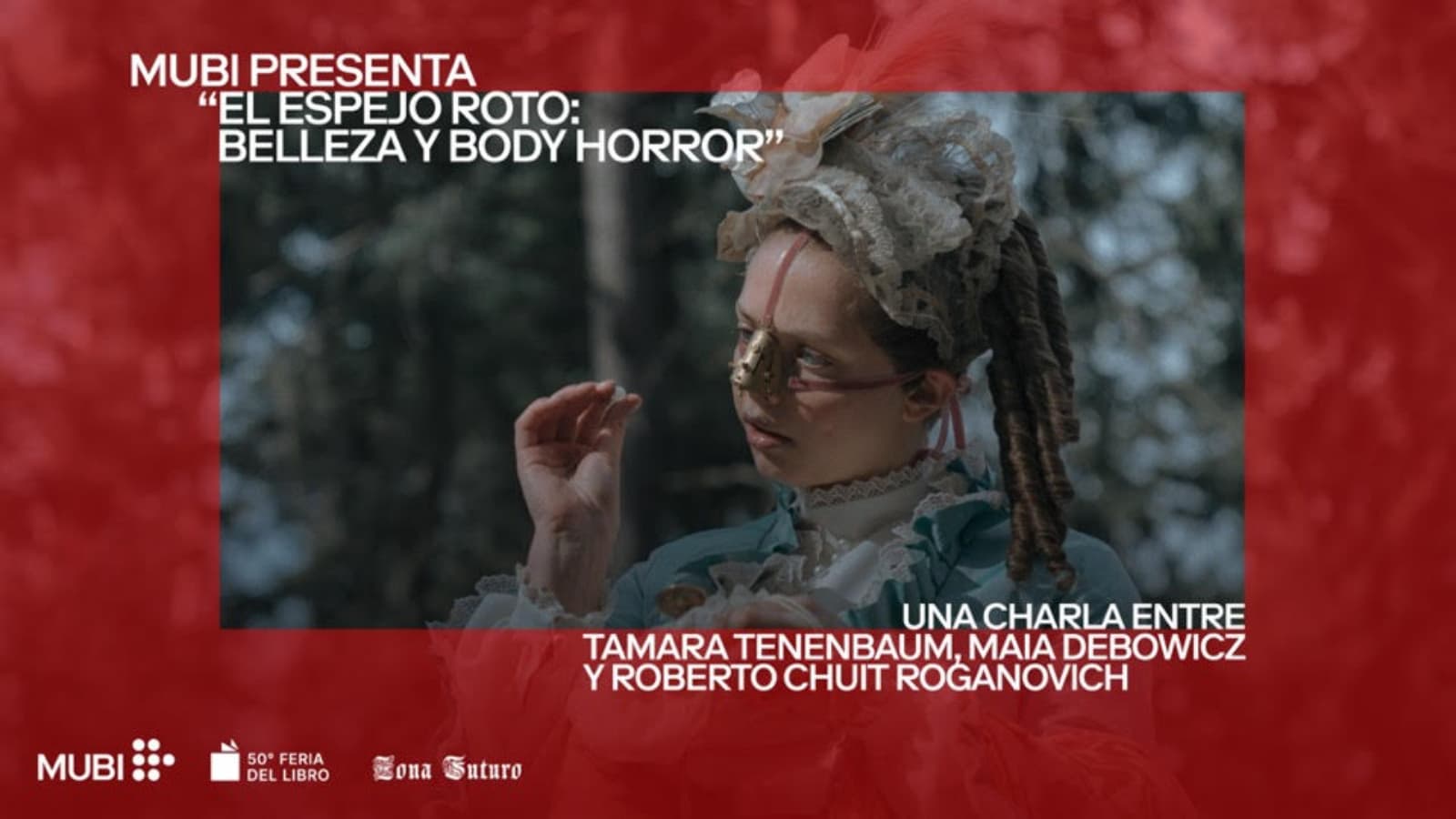 MUBI auspicia la Feria del Libro y lleva un panel sobre body horror