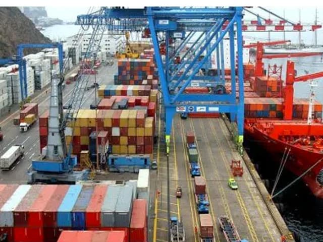 Superávit del comercio exterior argentino de bienes en el primer semestre de 2025