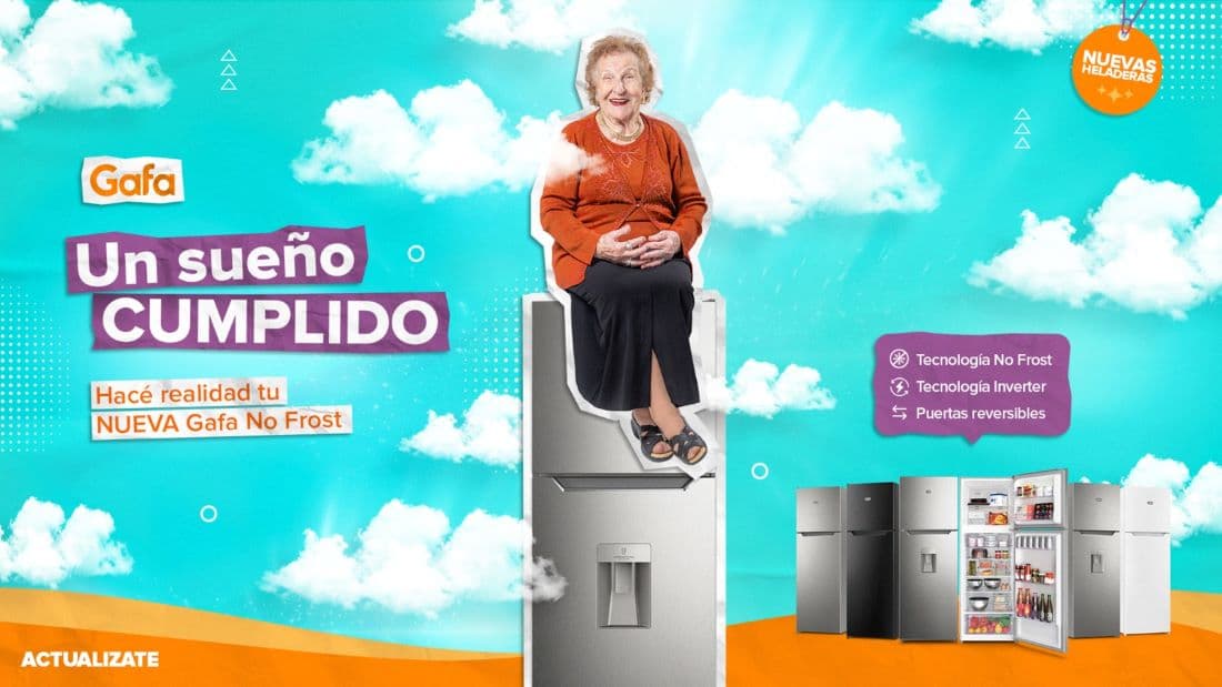 Gafa presentó su nueva campaña “Un sueño cumplido”