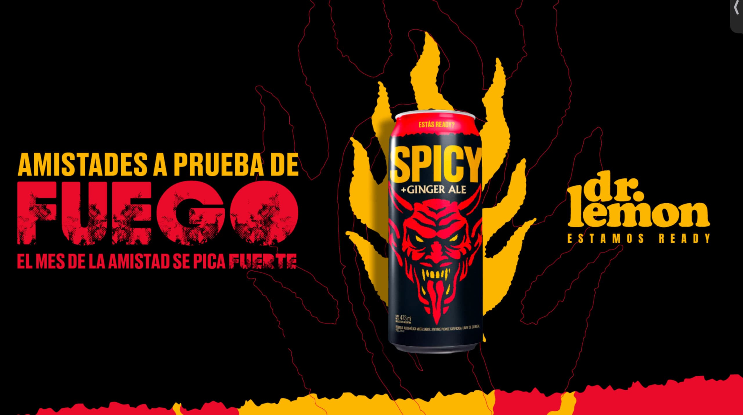 Dr. Lemon lanza Dr. Lemon Spicy, el primer RTD picante en Argentina