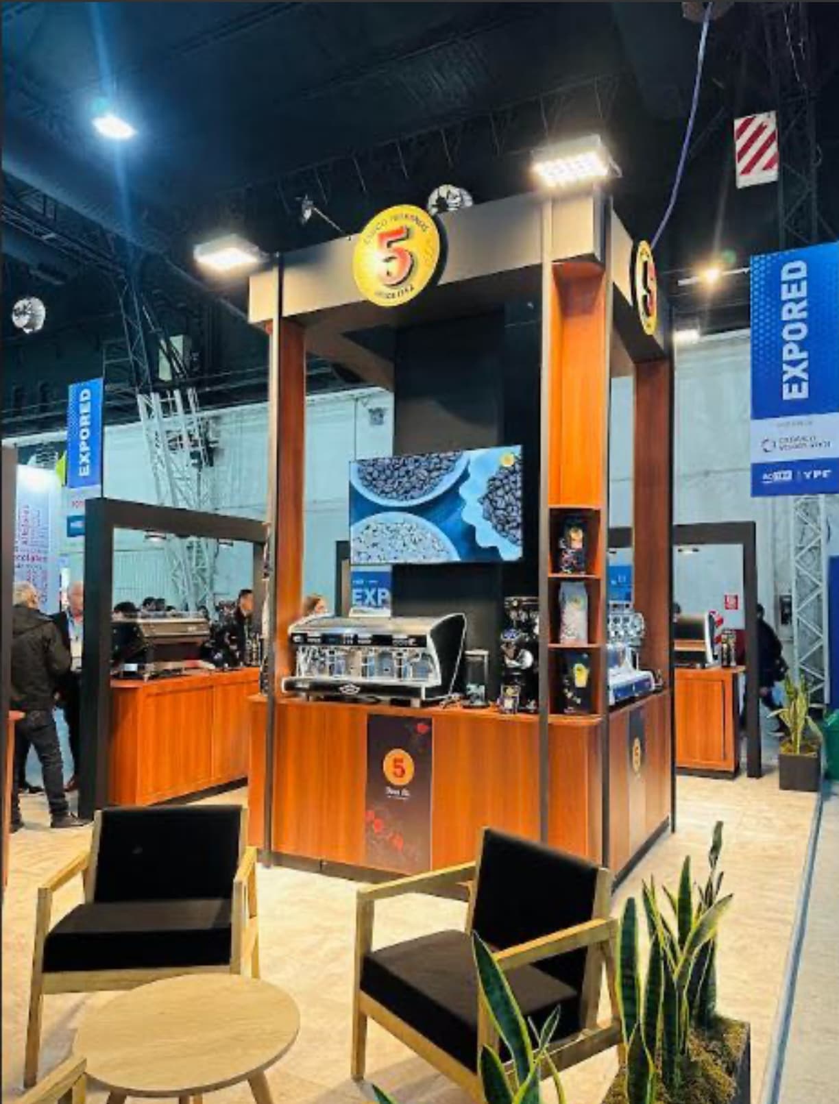 Expo Red YPF 2025: Café 5 Hispanos presentará stand exclusivo