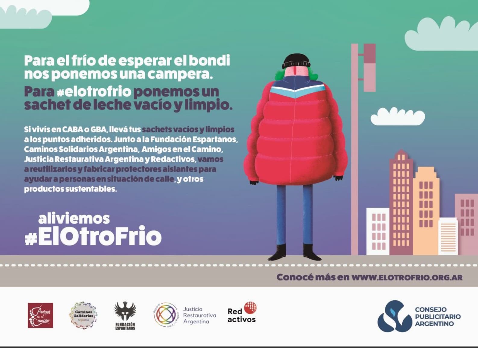 Sancor Seguros se suma por 6º año a #ElOtroFrío