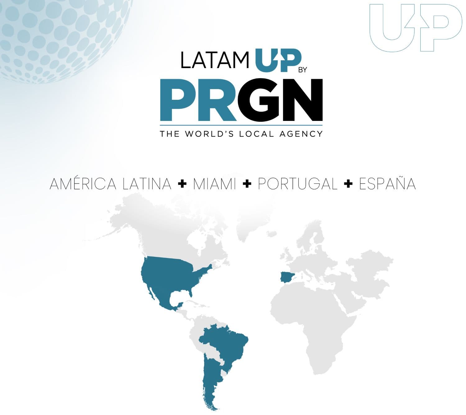 La red global de agencias de relaciones públicas (PRGN) presenta su nuevo hub: Latam Up