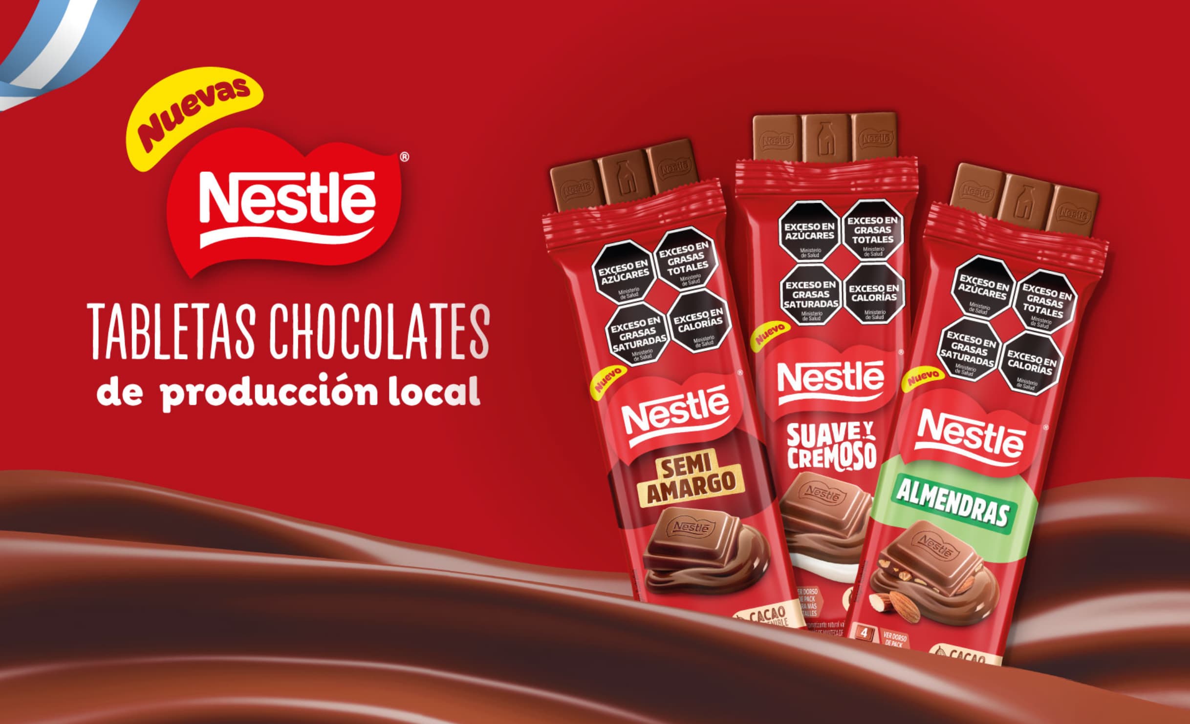 Chocolates Nestlé retoma la producción local de tabletas en Argentina