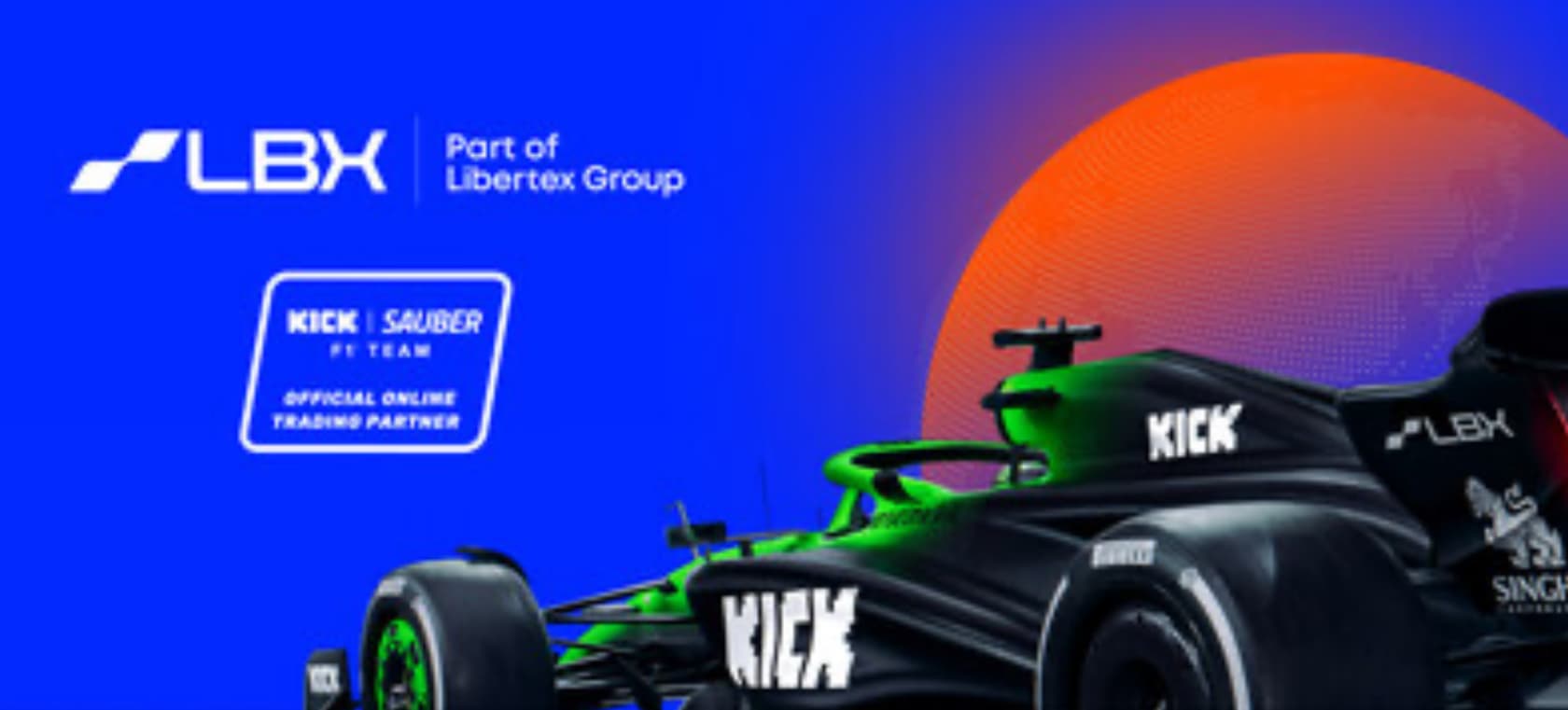 LBX se asocia con KICK Sauber F1 Team y apuesta a la innovación