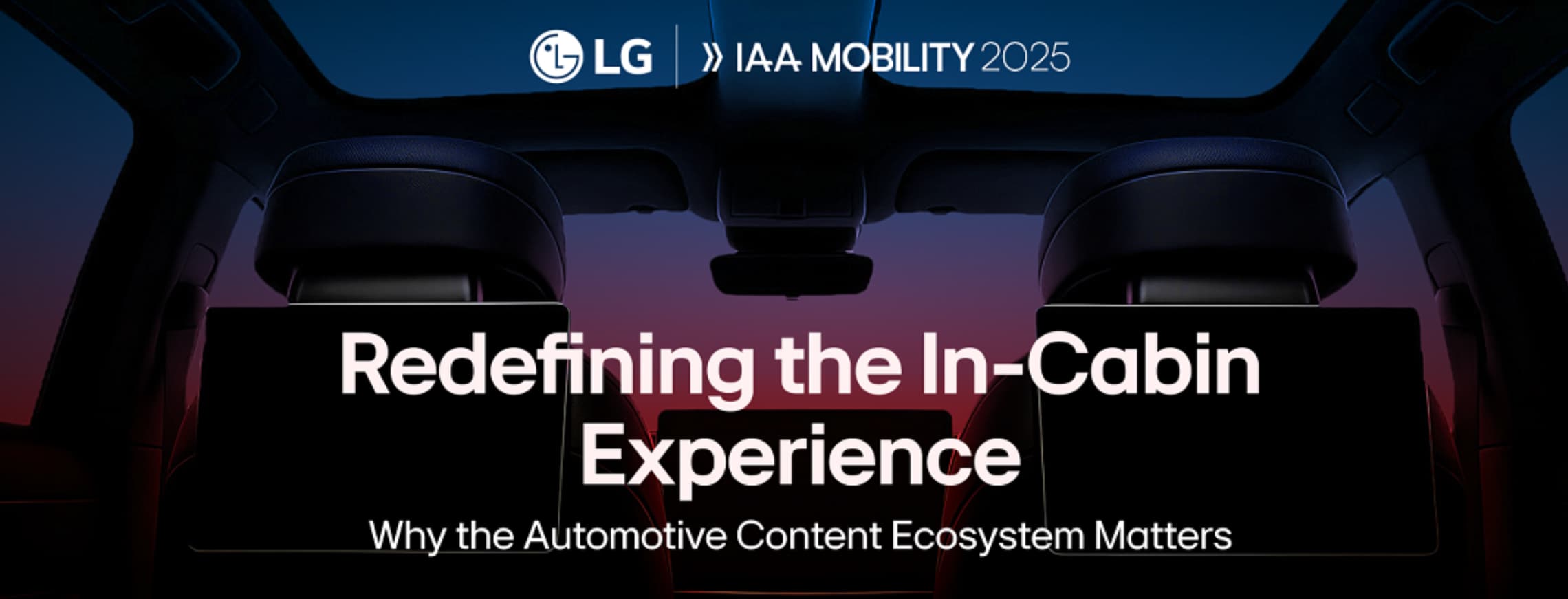 LG Electronics presenta alianzas de contenido automotriz en Múnich