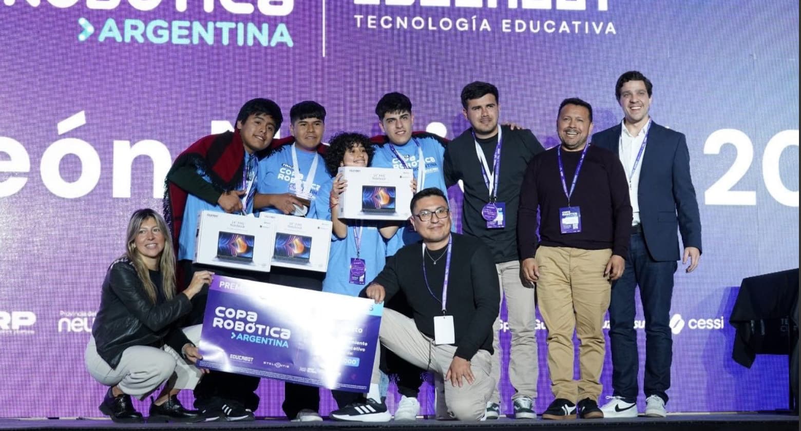 Escuela técnica de Salta obtiene el primer puesto en la Copa Robótica Argentina 2025
