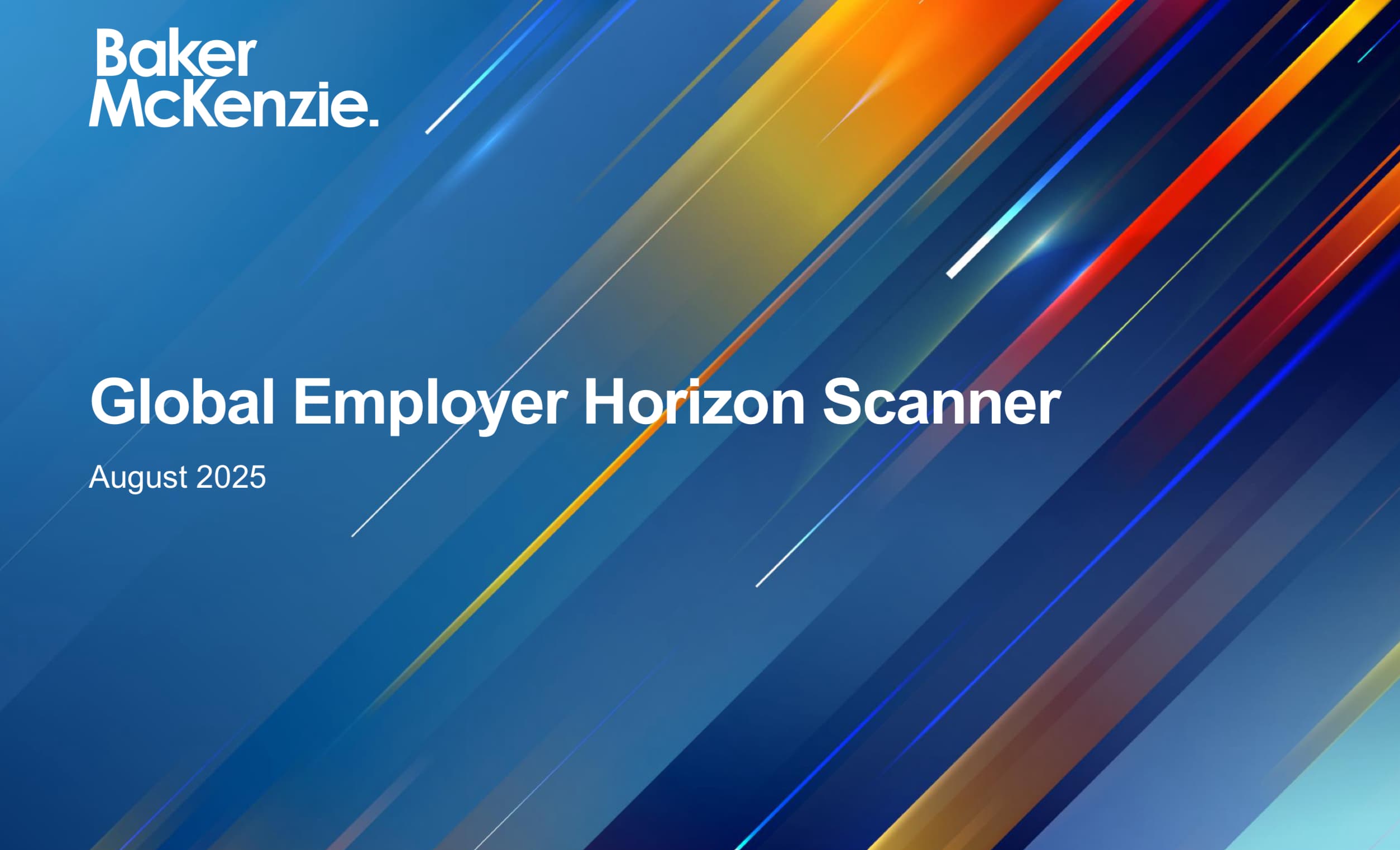 Baker McKenzie alerta sobre cambios laborales en 2025