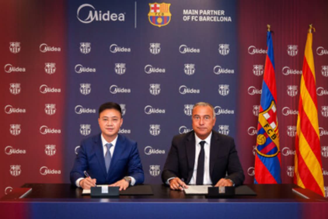 Midea será socio principal del FC Barcelona desde la temporada 2026/2027