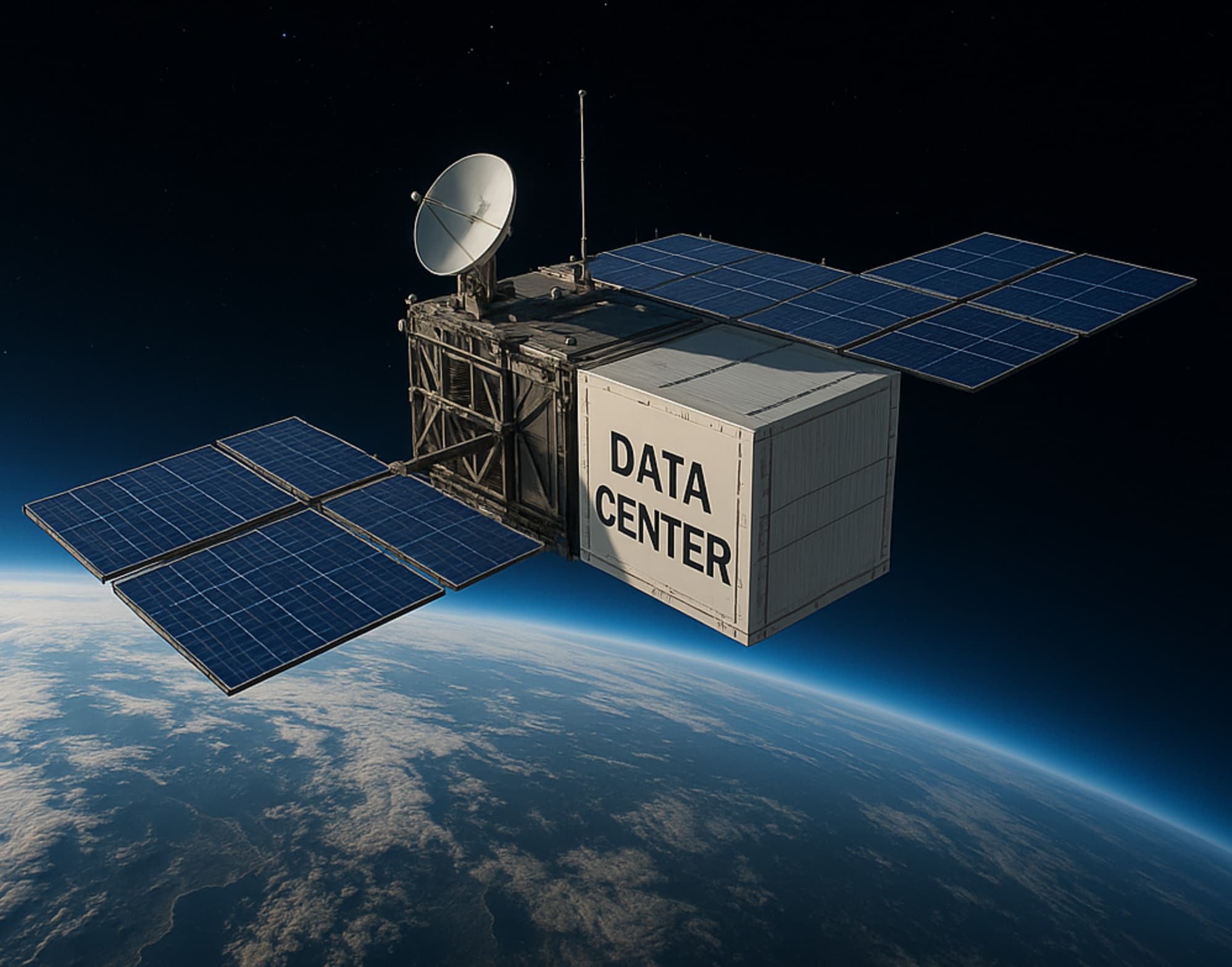 La nube que llega del espacio: la próxima revolución de los datos