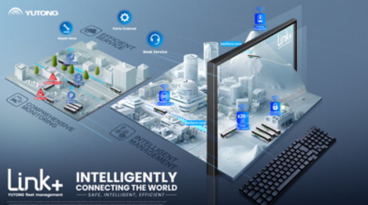 Yutong lanza Link+, plataforma inteligente para gestión eficiente de flotas de autobuses eléctricos