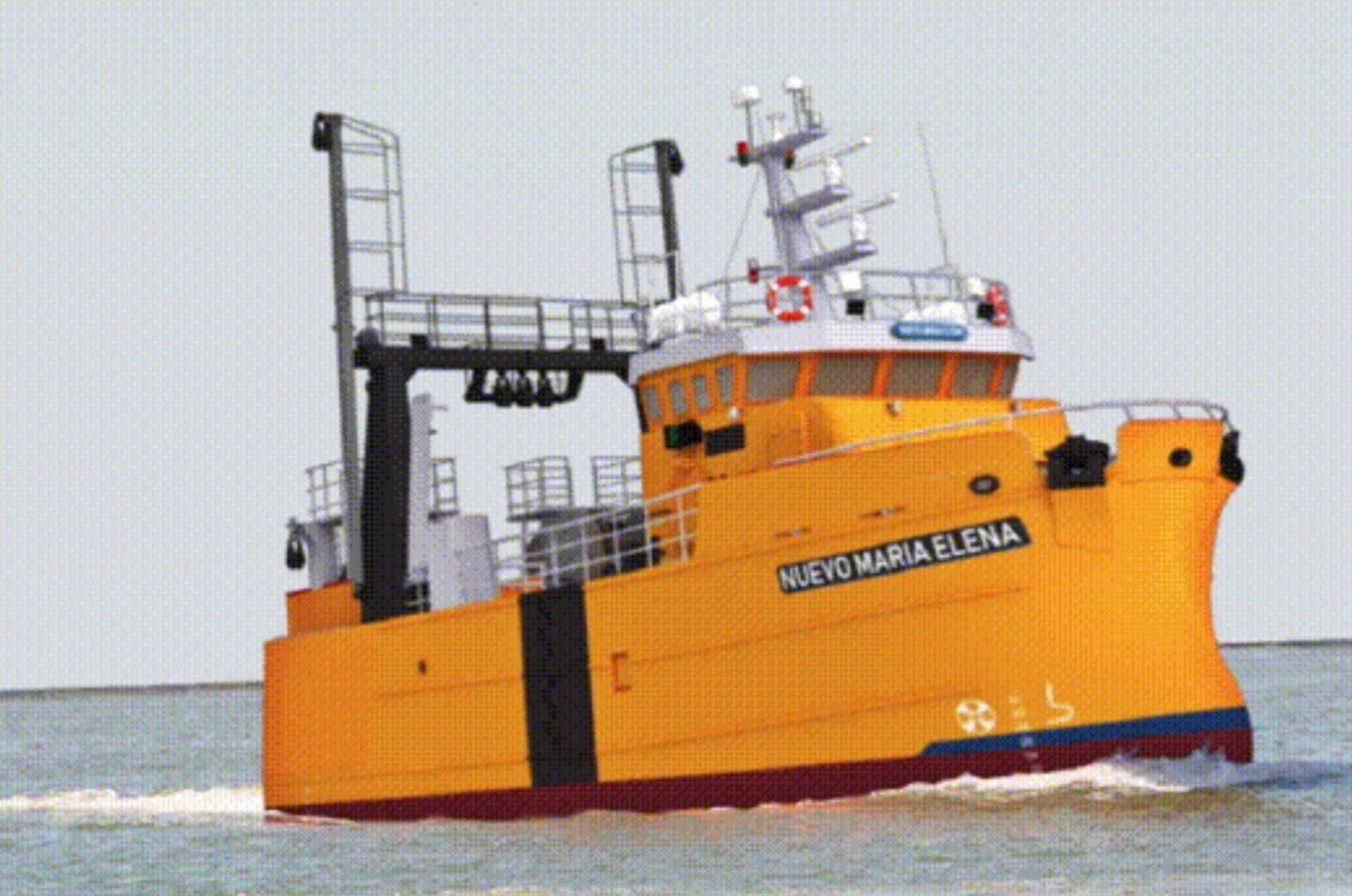 Botadura del buque pesquero Nuevo María Elena se realizará en septiembre en Argentina