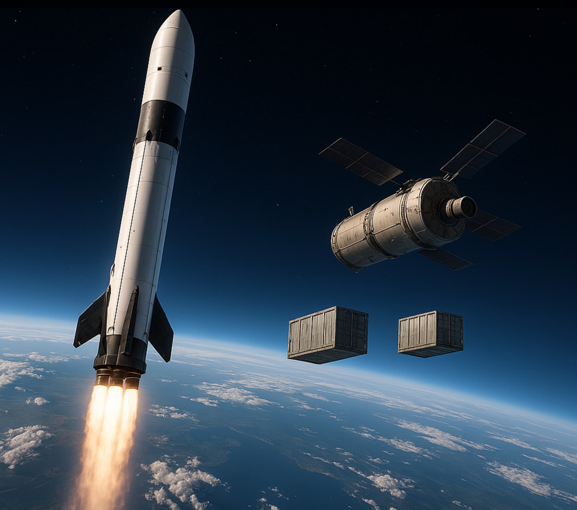 La nueva batalla de la logística: de las rutas terrestres a las órbitas