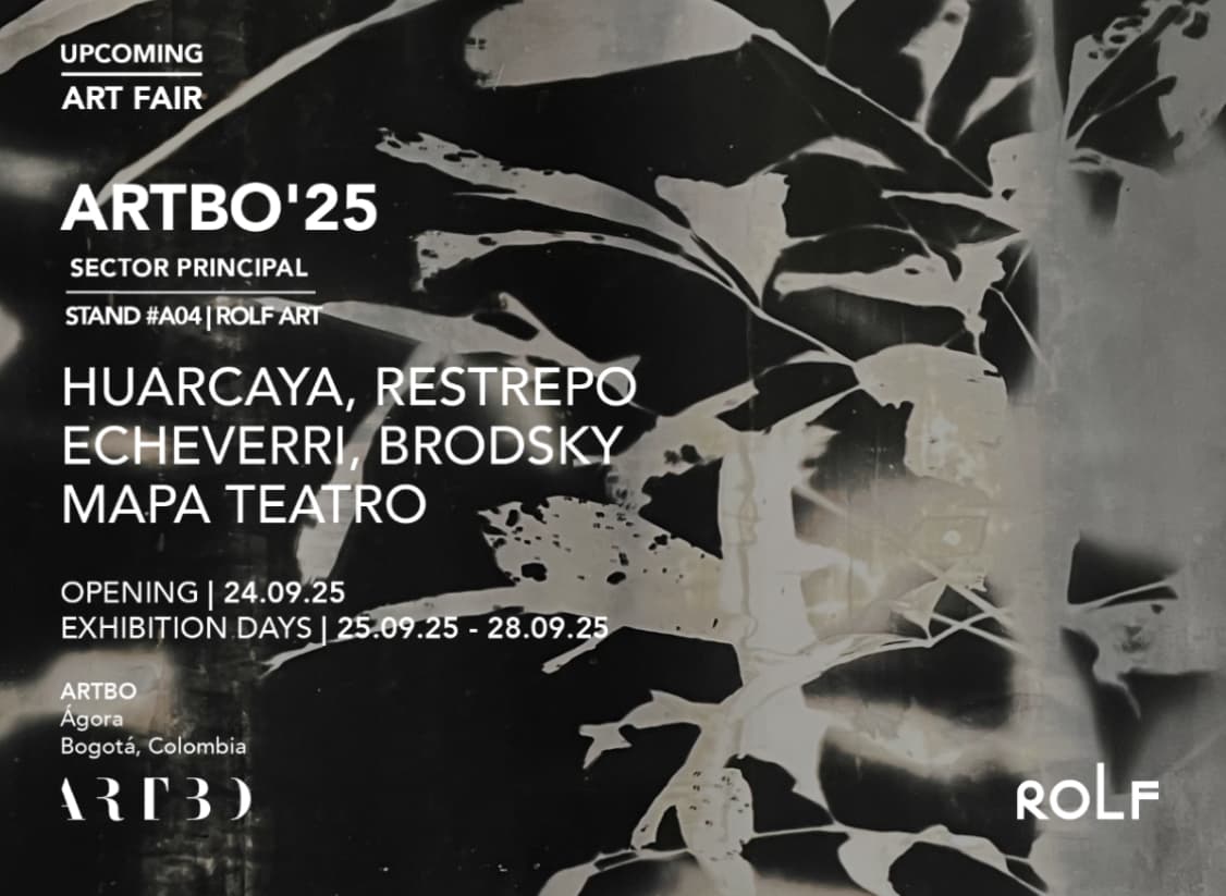 Rolf Art presenta en ARTBO 2025 una muestra sobre la Amazonía y su dimensión biopolítica