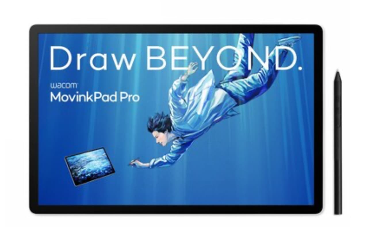Wacom presenta la MovinkPad Pro 14, nueva tableta creativa portátil con pantalla OLED y mejoras técnicas