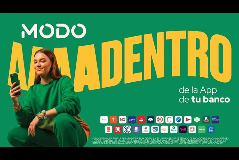 MODO presenta “Adentro” para impulsar pagos simples y beneficios en su aplicación bancaria