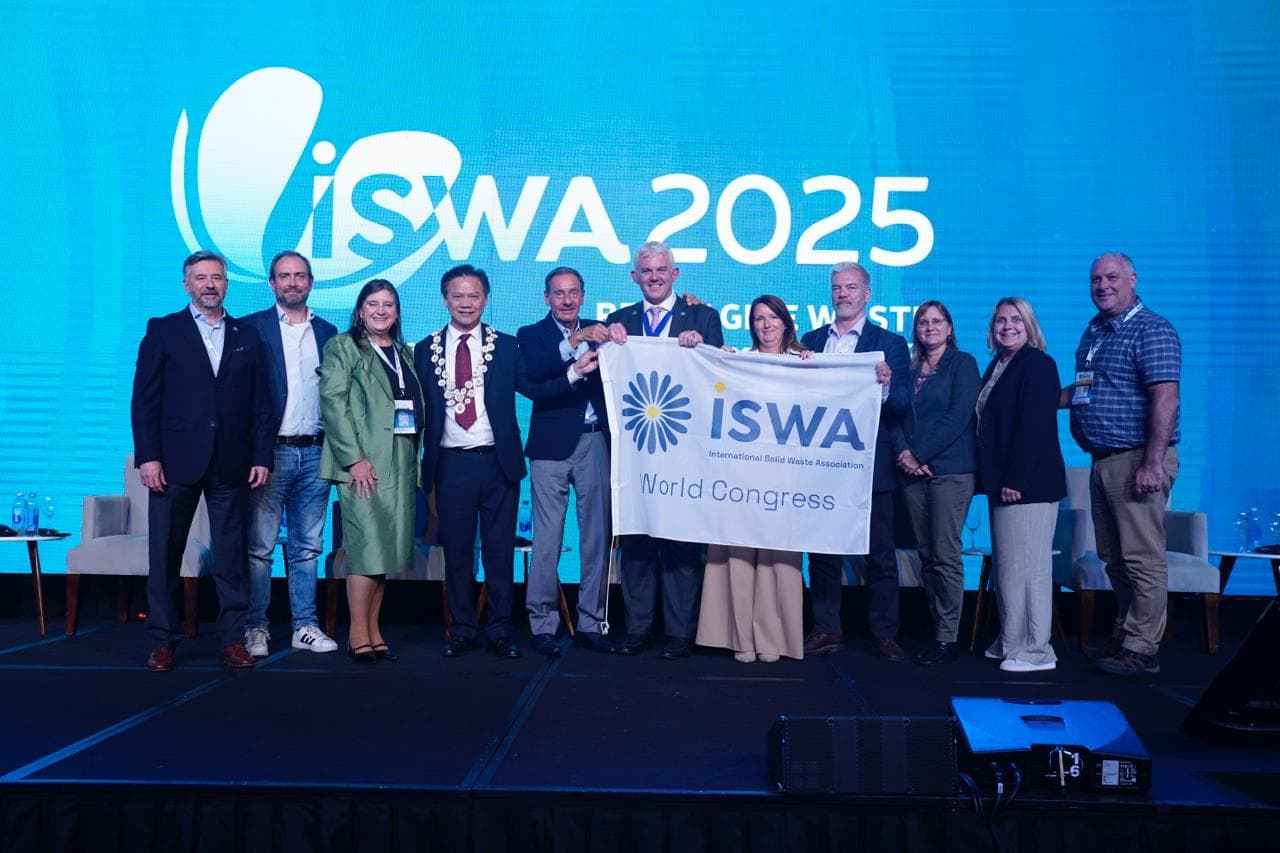 Finalizó en Buenos Aires el Congreso Mundial de Residuos Sólidos ISWA 2025 con más de mil asistentes