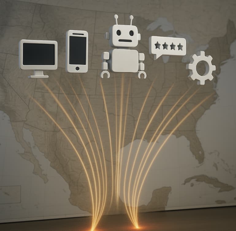 Las nuevas tecnologías nacen en pocos lugares y tardan medio siglo en expandirse
