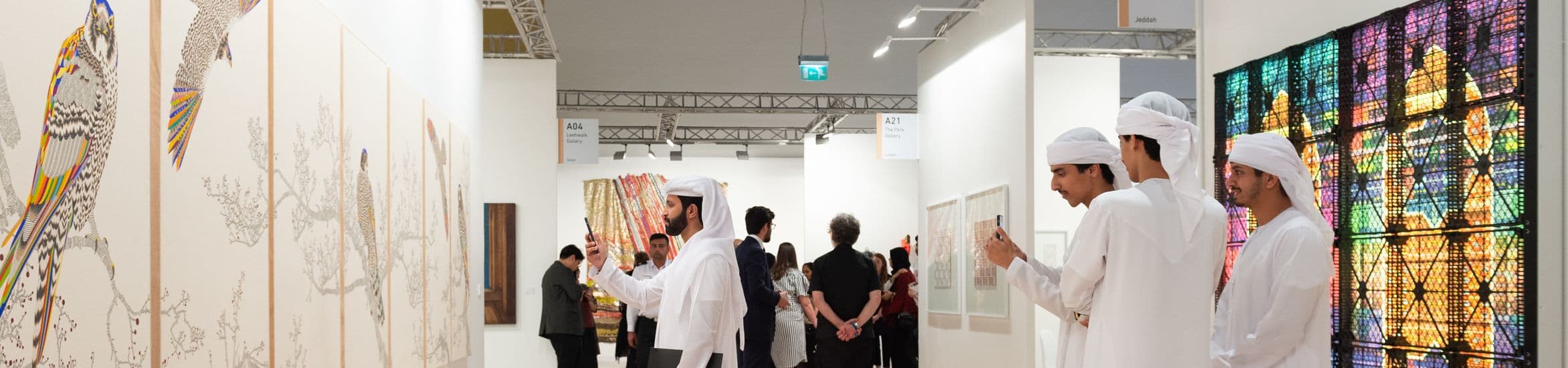 Abu Dabi convoca a 140 galerías de 35 países en su feria de arte 2025