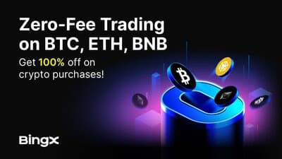 BingX inicia campaña con tarifa cero para trading de BTC, ETH y BNB y recompensas diarias