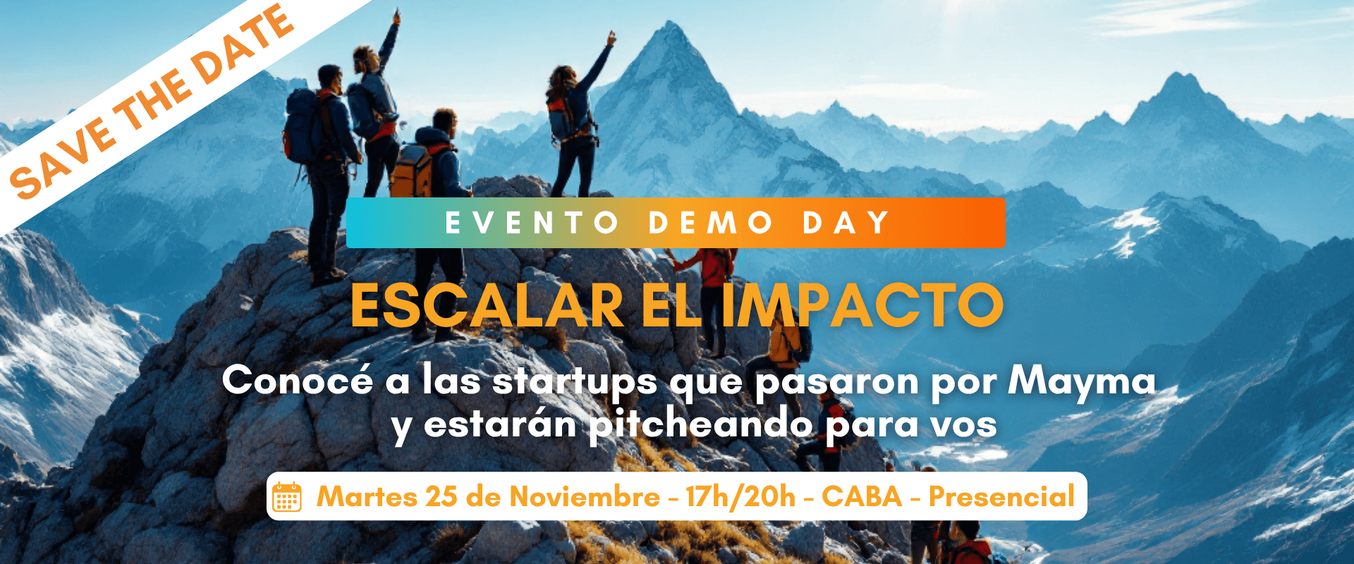 Demo Day de Escalar el Impacto reunirá a 12 startups en Ciudad de Buenos Aires