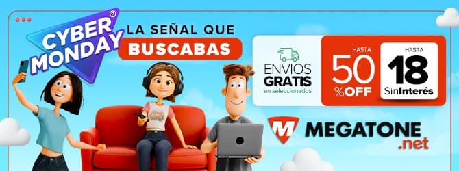 Megatone.net registra incremento del 30% en la tasa de conversión durante CyberMonday