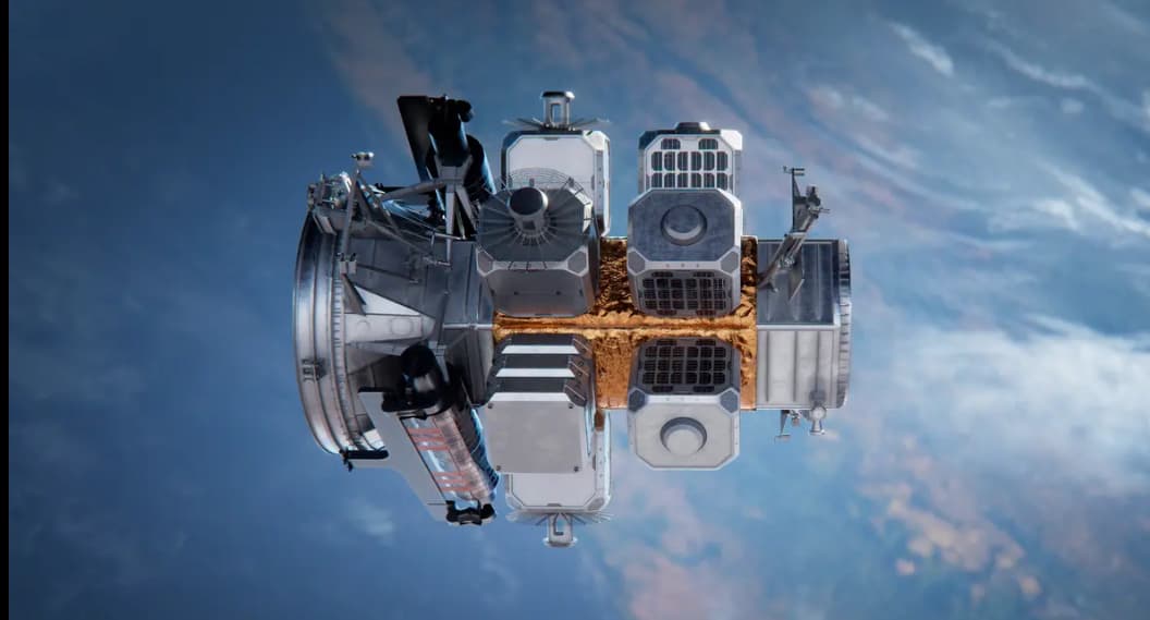 Blue Ring, la plataforma de Blue Origin para mover la logística militar en órbita