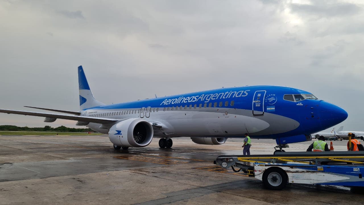 Aerolíneas Argentinas incorpora su decimocuarto Boeing 737 MAX y proyecta sumar otro antes de fin de año