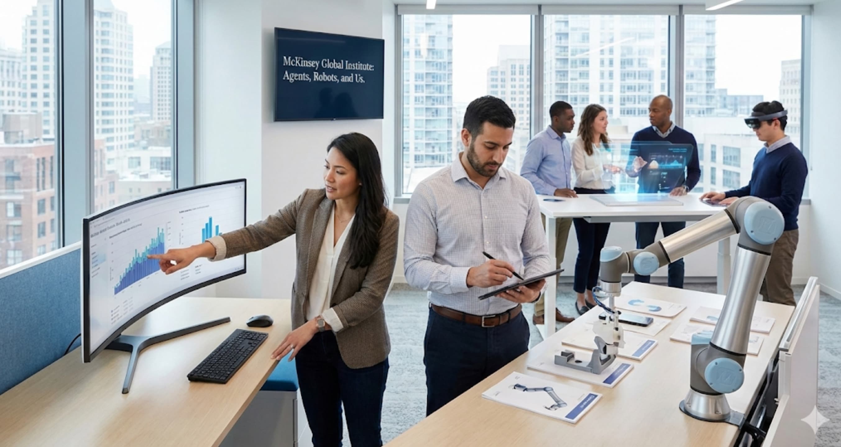 Agentes, robots y humanos: la nueva geografía de las habilidades en la era de la IA