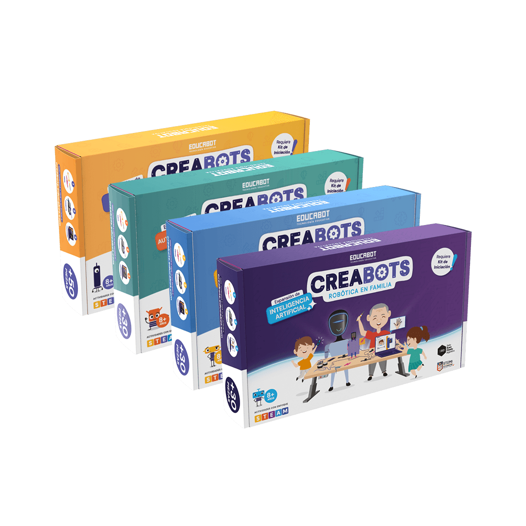 Educabot presenta Creabots IA, kits para aprender robótica e inteligencia artificial en el hogar