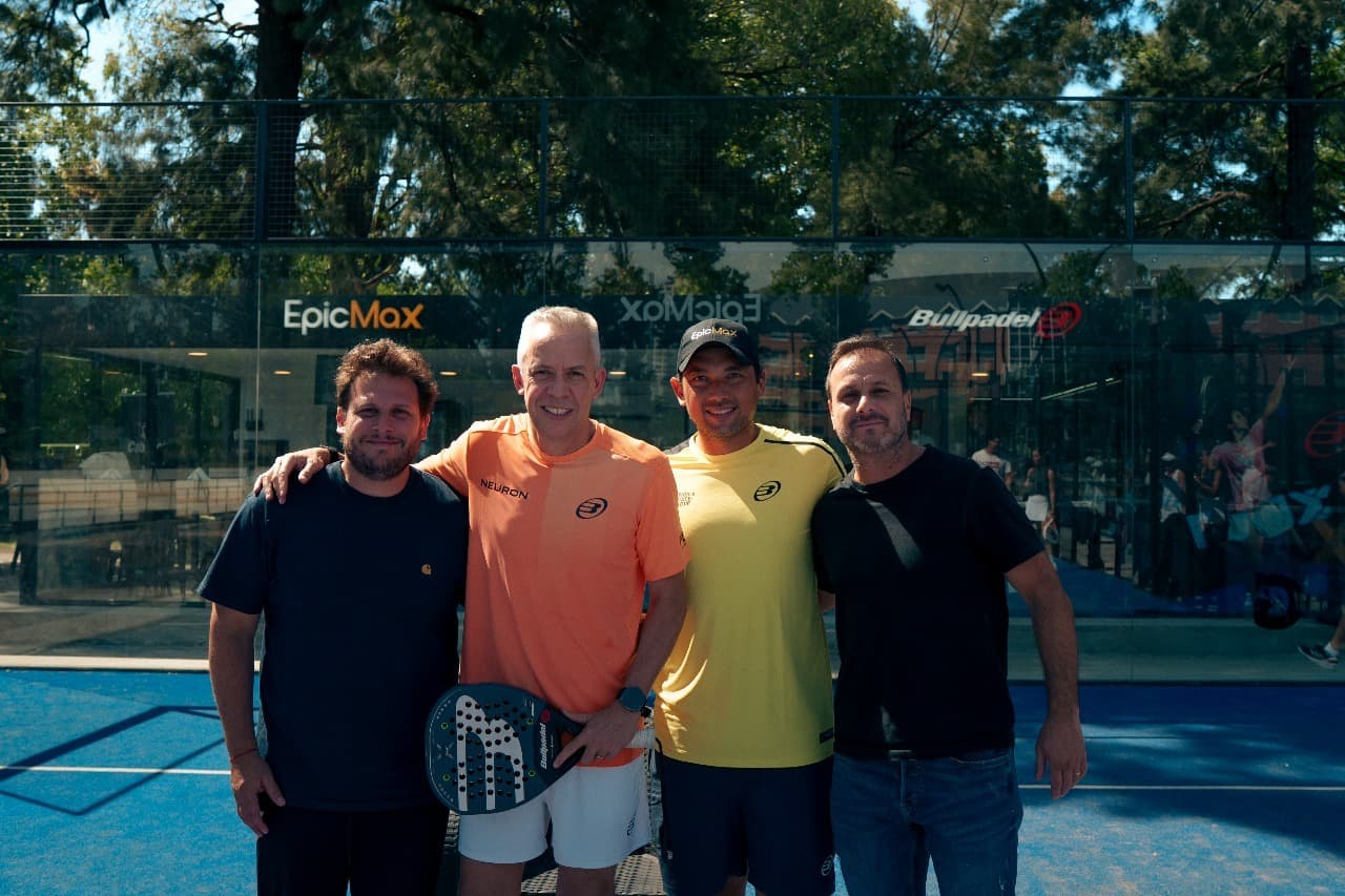 EpicMax inaugura en Vicente López con clínica de pádel de Gaby Reca y Cameron Norrie