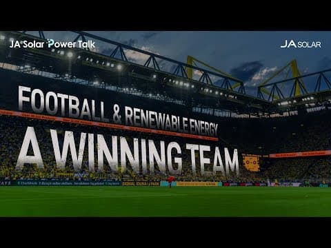 JA Solar expone proyecto fotovoltaico en SIGNAL IDUNA PARK durante seminario Power Talk en Múnich