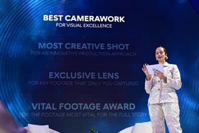 Viory realizó la primera edición de los Global South Video News Awards en Abu Dabi