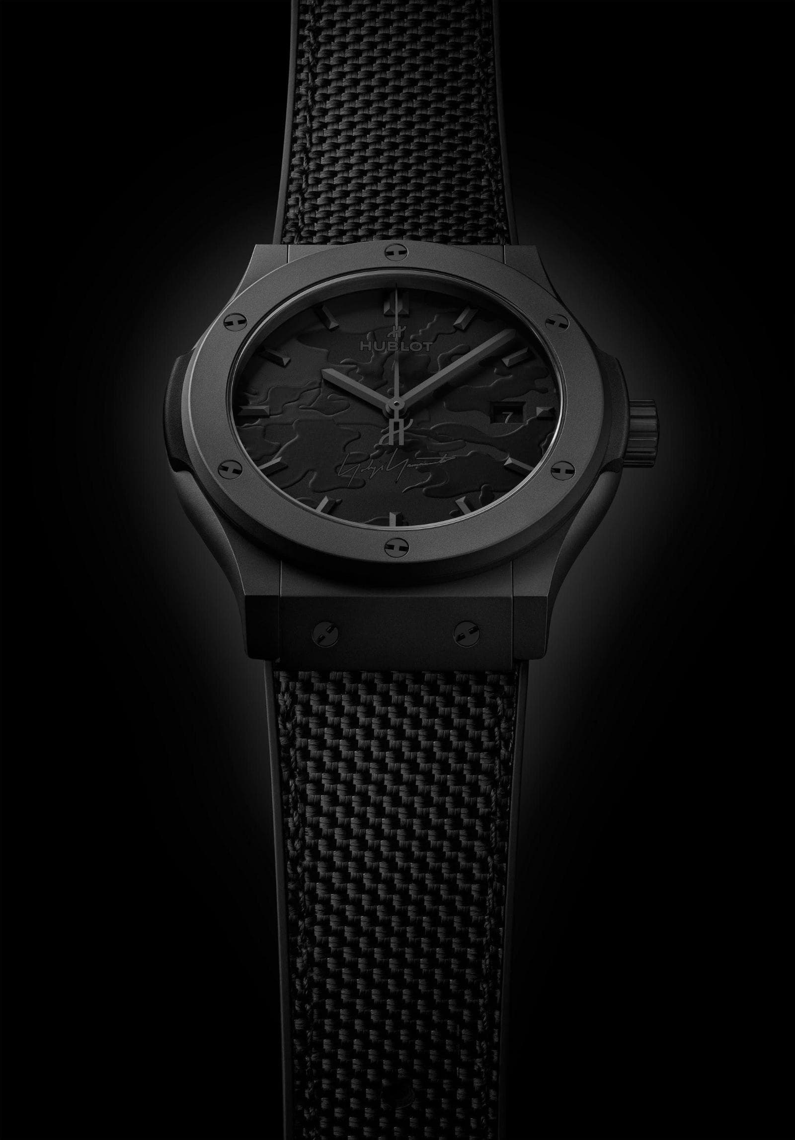 Hublot y Yohji Yamamoto estrenan la cuarta edición limitada del Classic Fusion All Black Camo