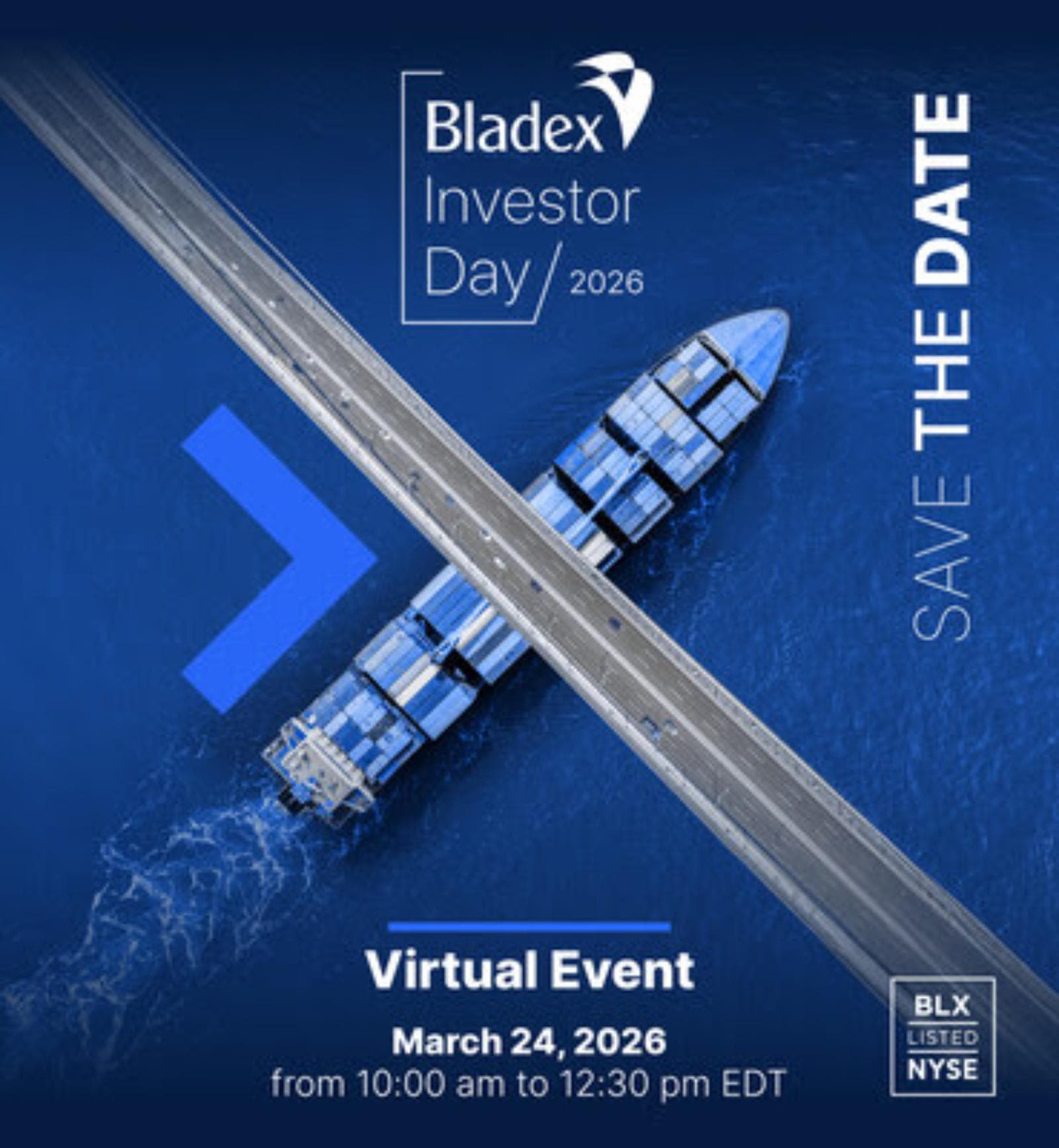 Bladex realizará Investor Day virtual el 24 de marzo de 2026 para presentar su estrategia 2030