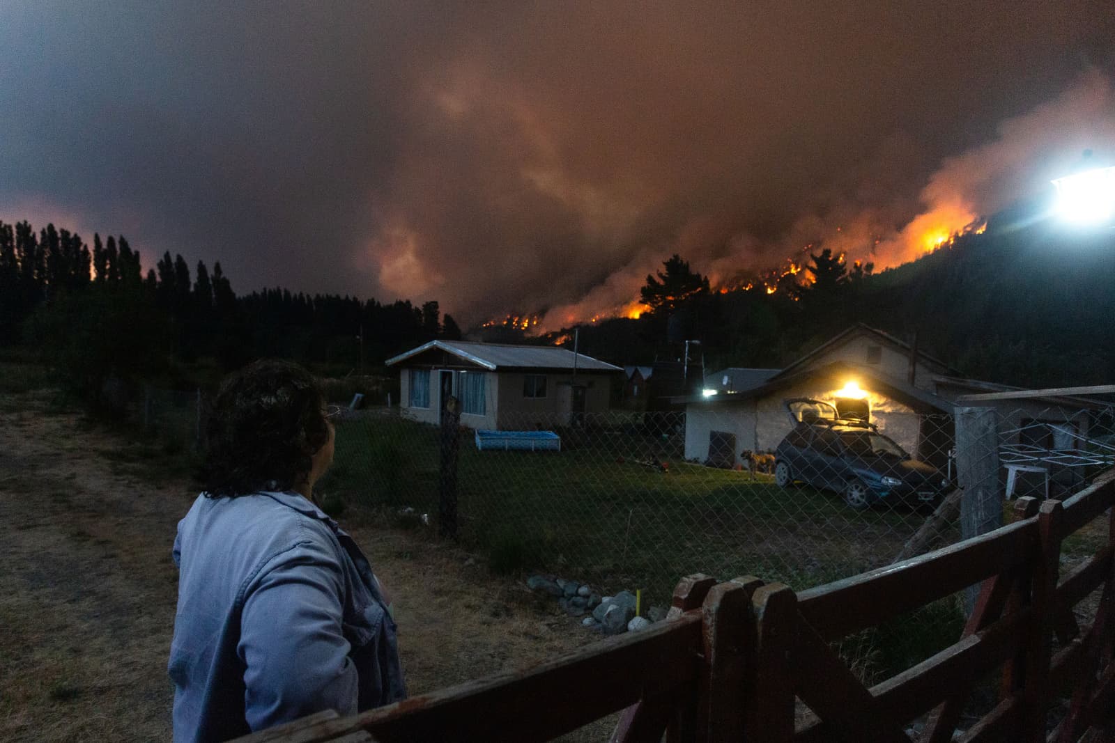Greenpeace cuestionó la emergencia ígnea en la Patagonia por falta de fondos