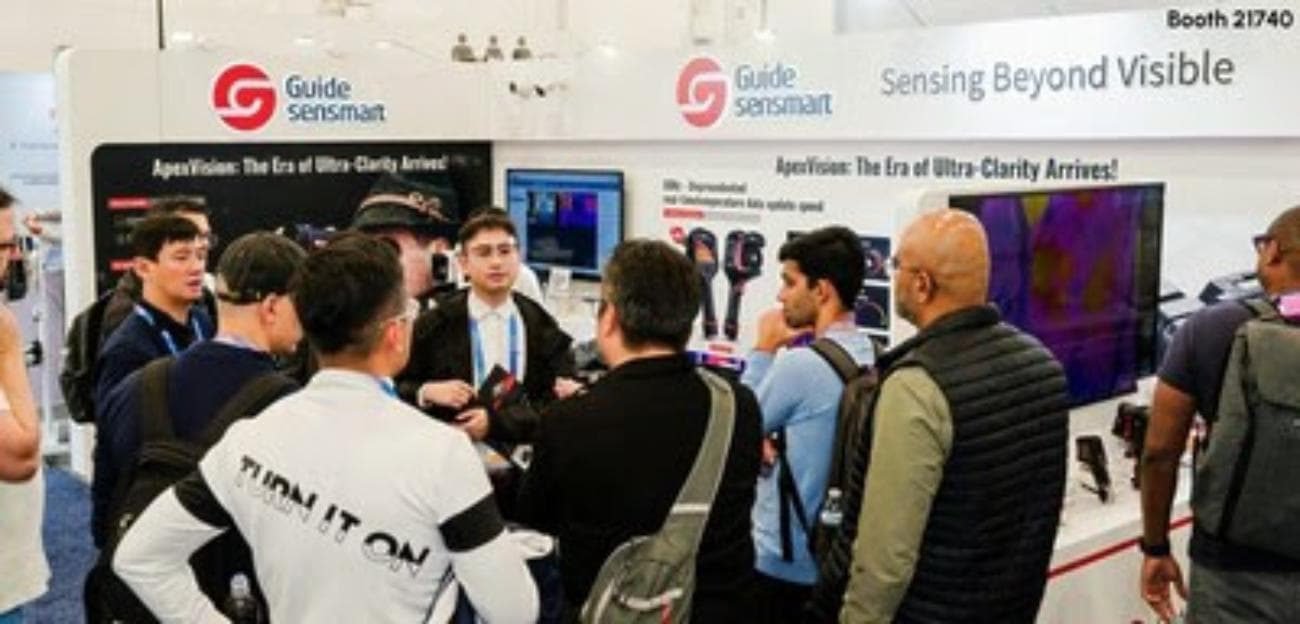 Guide Sensmart exhibe ApexVision, su nueva tecnología de imagen térmica, en CES 2026