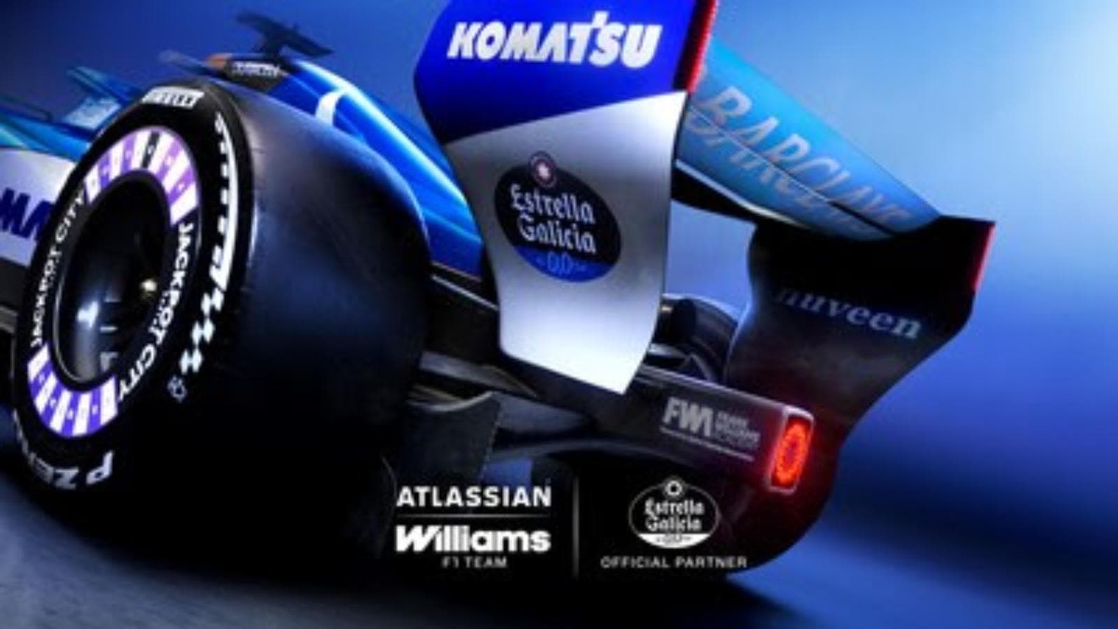 Atlassian Williams F1 Team sumó a Estrella Galicia 0,0 como cerveza oficial