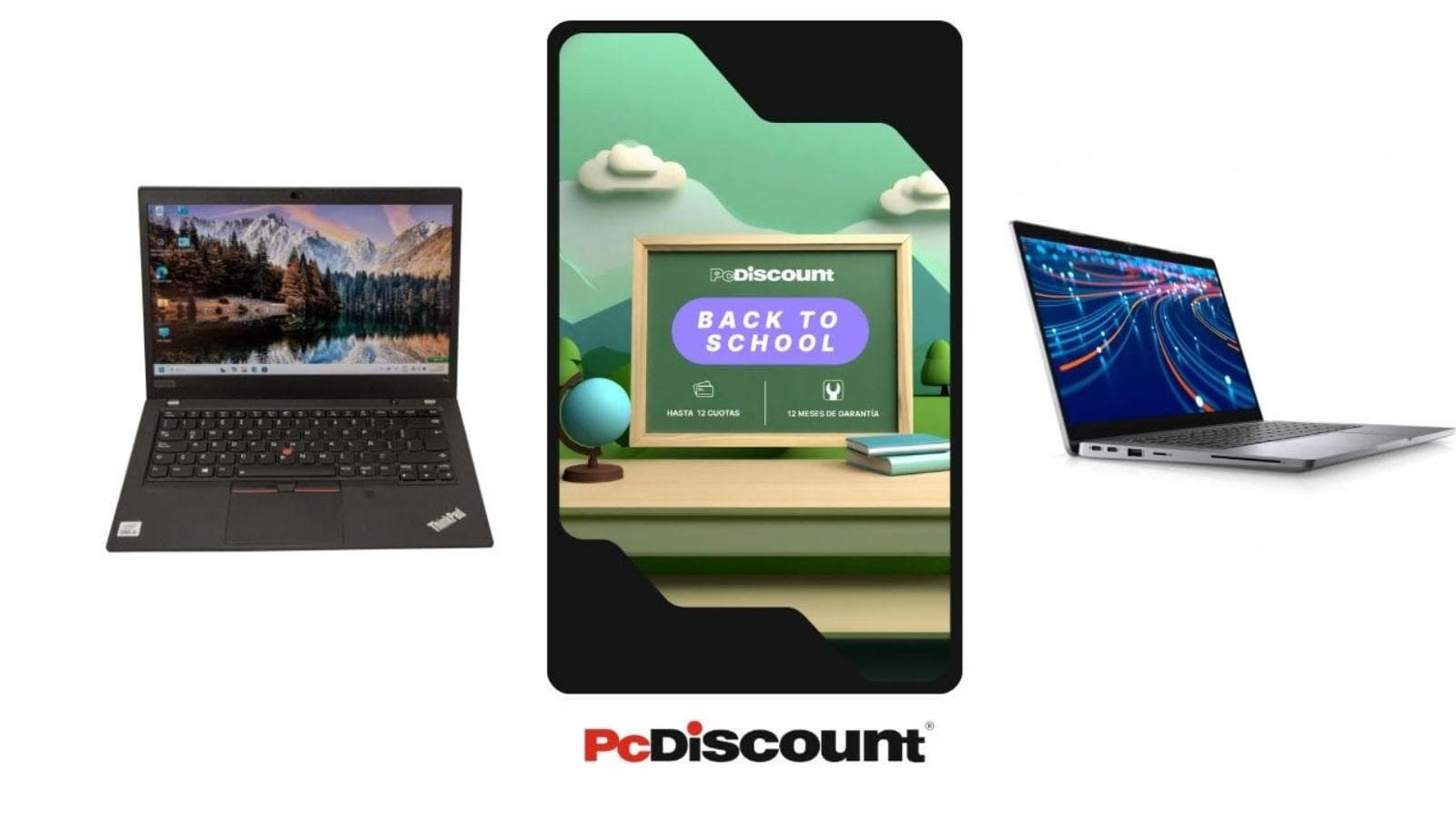 Pc Discount presentó Back to School 2026 con notebooks reacondicionadas y garantía de 12 meses