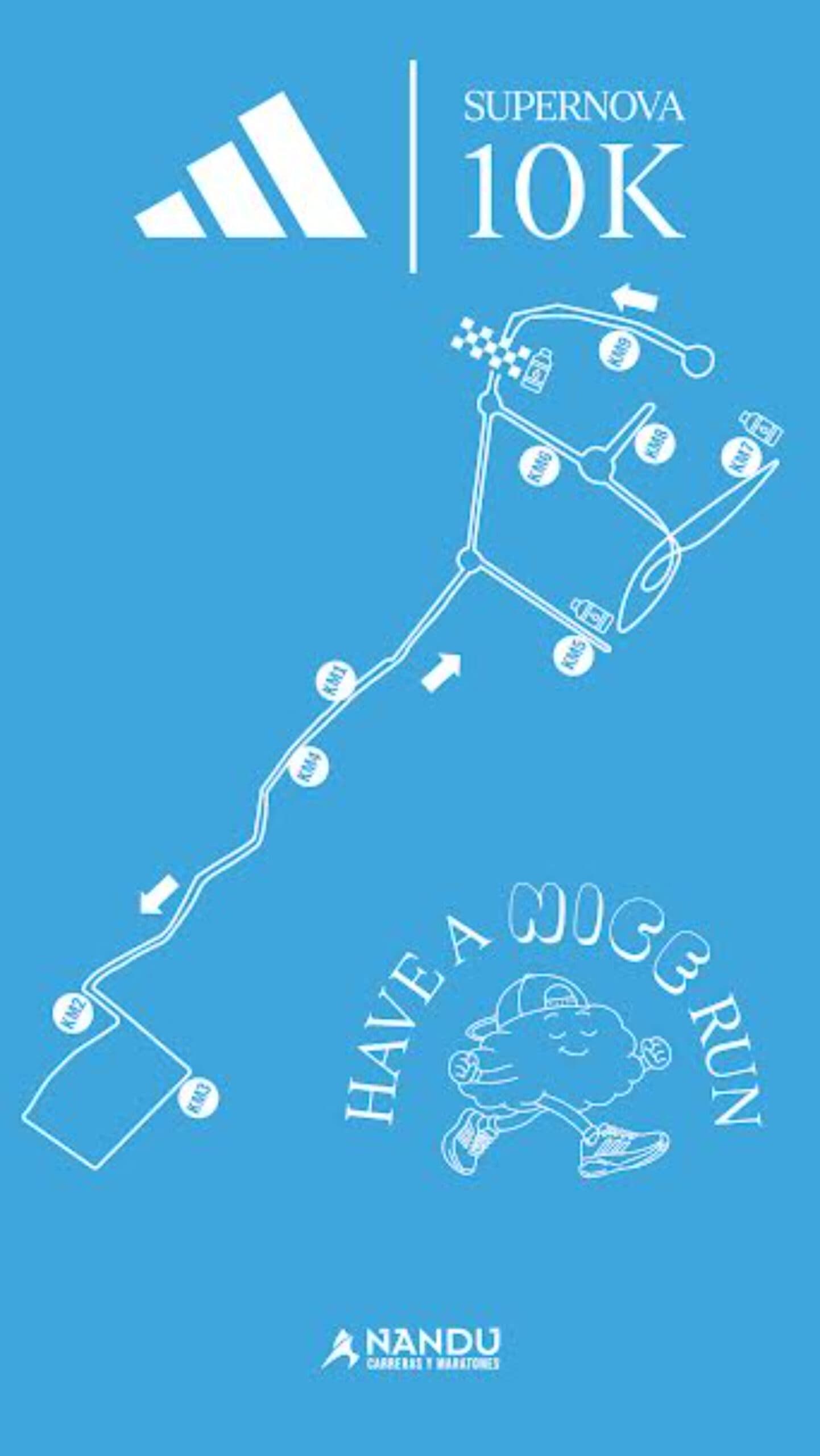 Vicente López recibirá la Carrera adidas Supernova 10K el domingo 12 de abril