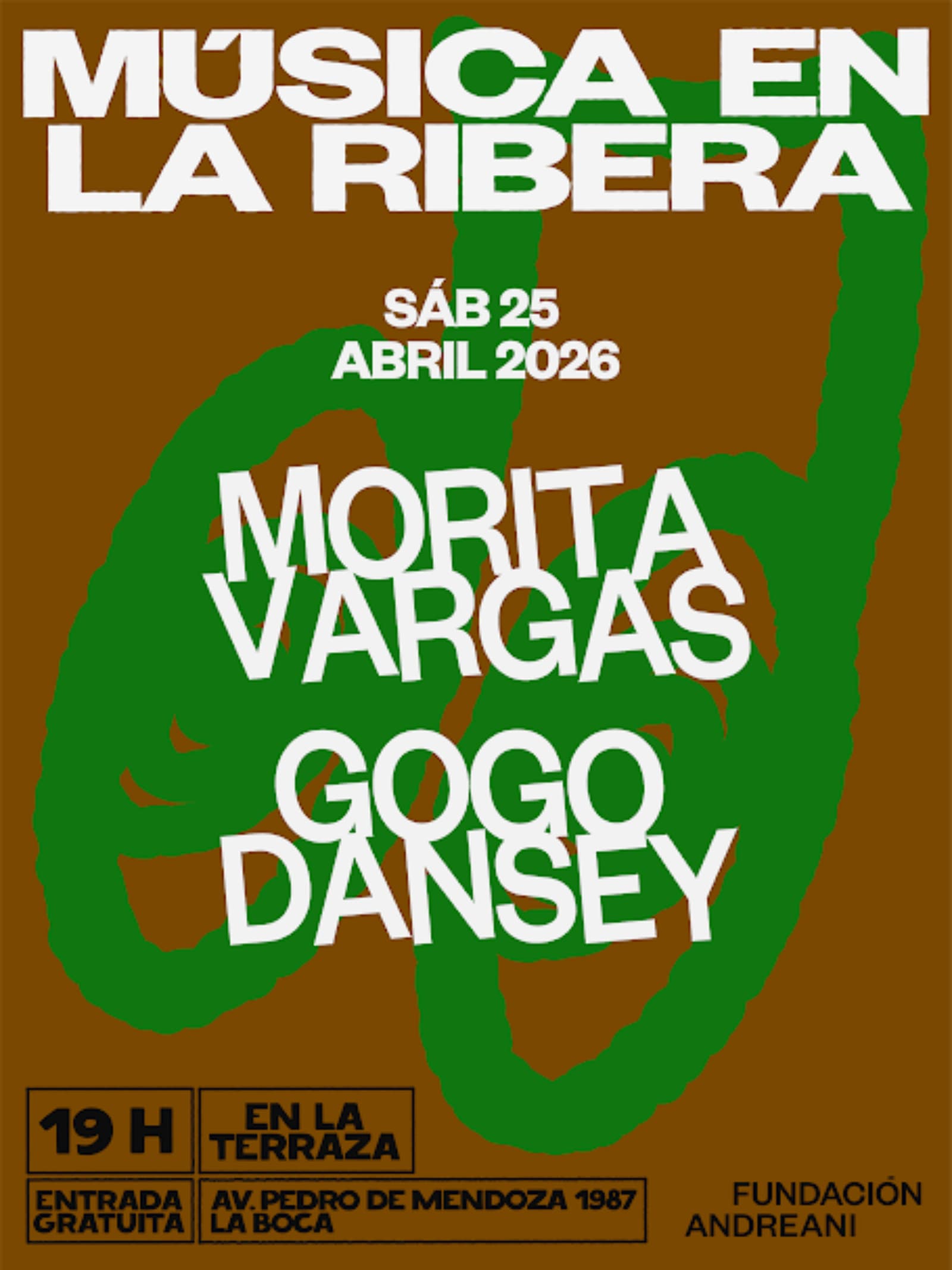 Fundación Andreani abre Música en la Ribera 2026 con Morita Vargas y Gogó Dansey