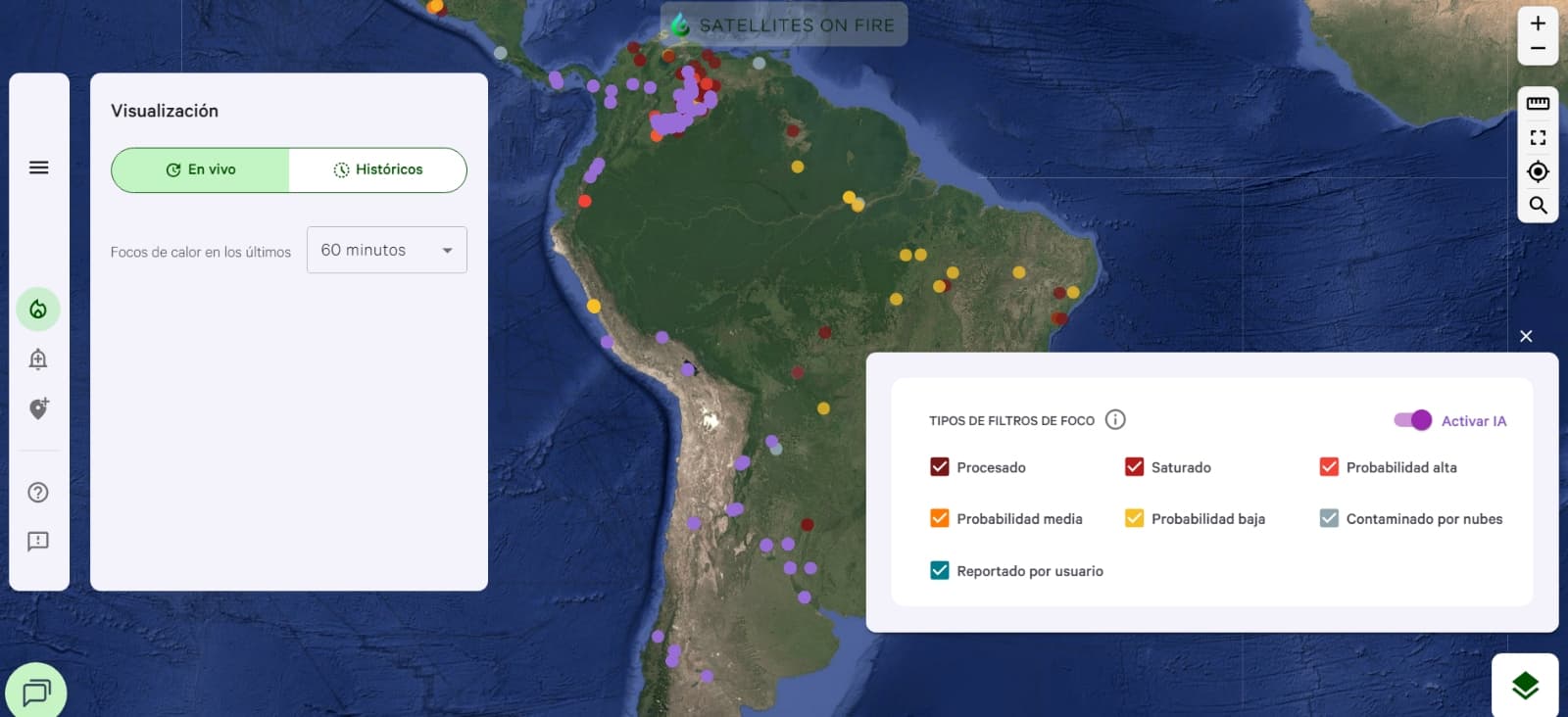Satellites on Fire recaudó US$ 2,7 millones para detección temprana de incendios