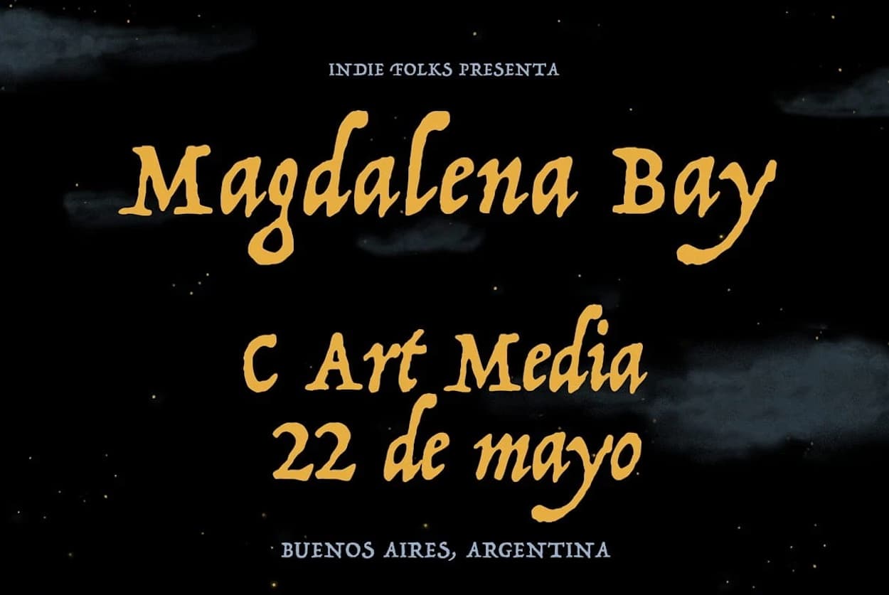 El dúo estadounidense Magdalena Bay se presentará en mayo en el C Art Media
