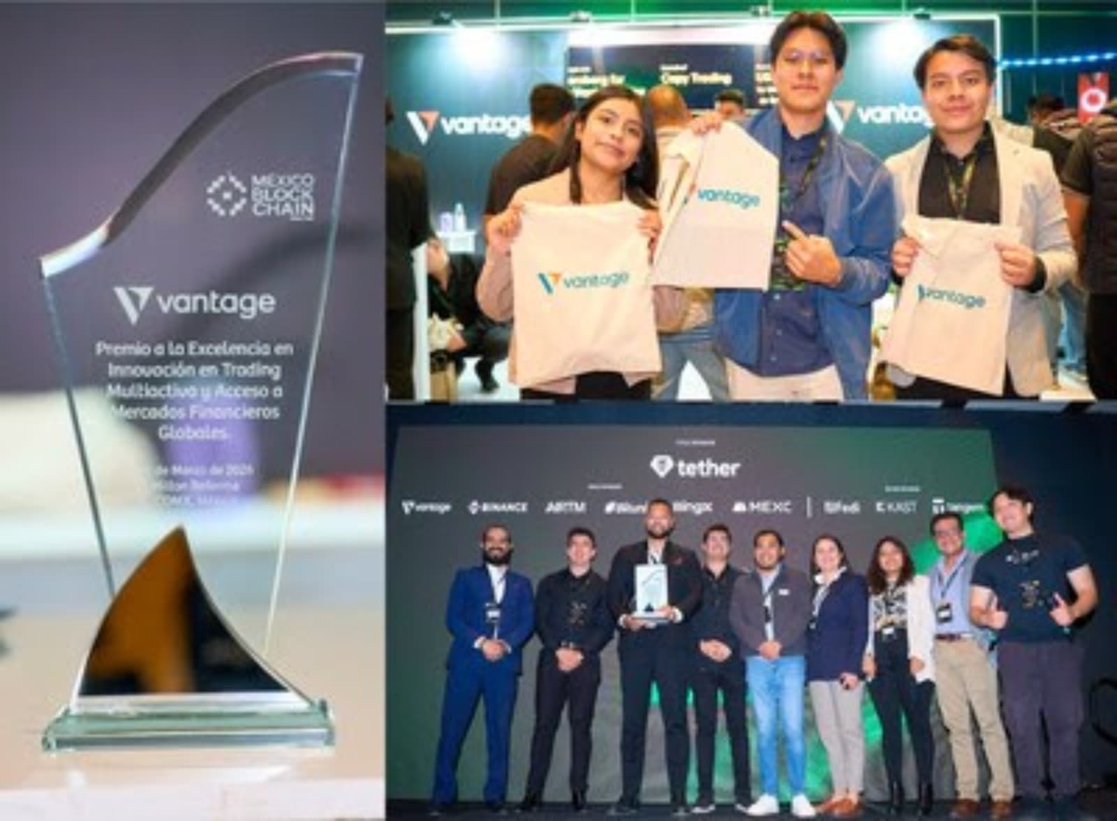 Vantage Markets actuó como patrocinador Gold en la Mexico Blockchain Week 2026