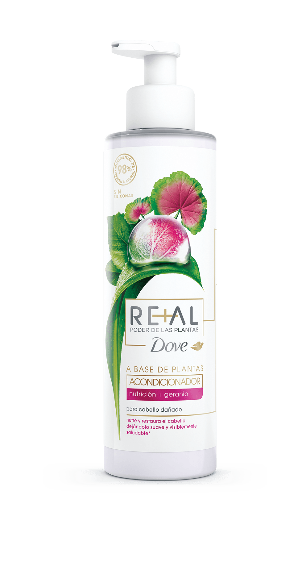 Dove lanza su primera línea natural a base de plantas